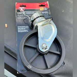 Caster assembly wheel